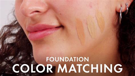 how to find foundation match